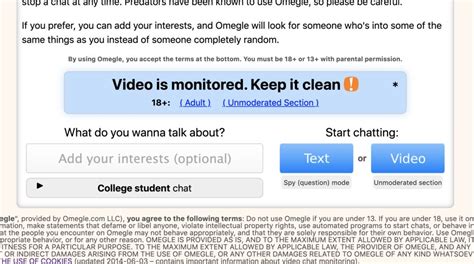 is xmegle a scam|Omegle: Children expose themselves on video chat site .